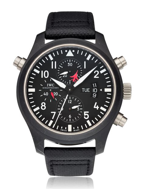 iwc top gun double chronograph.